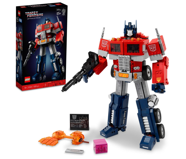 LEGO Icons 10302 Optimus Prime - 1056672 - zdjęcie 3
